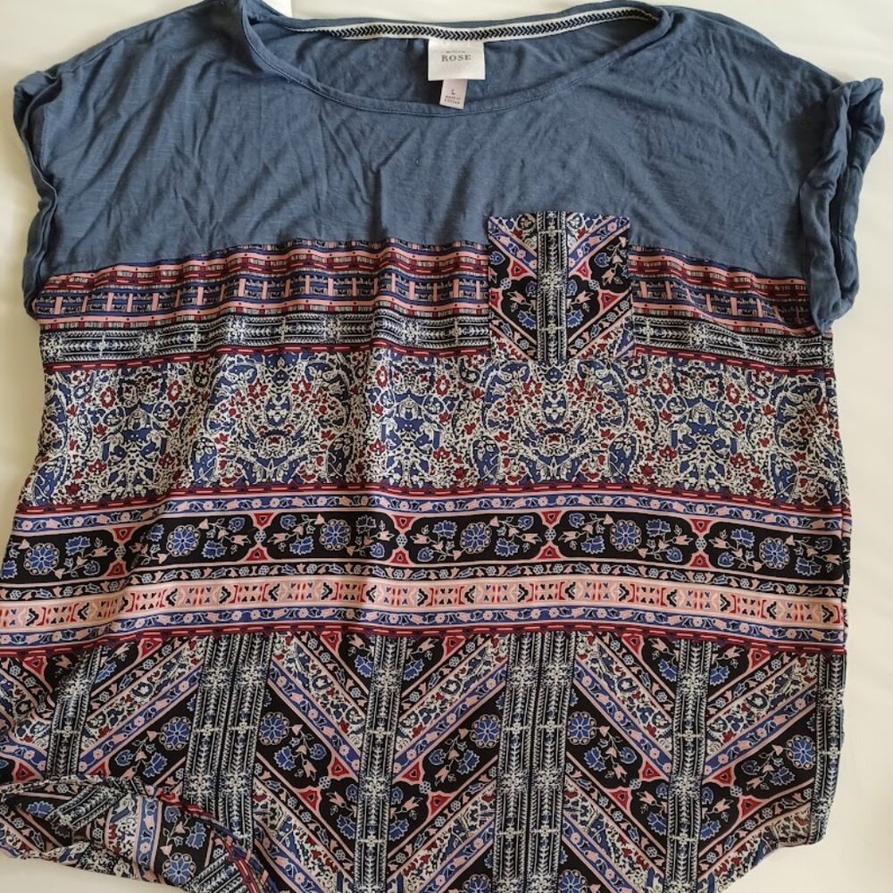 Rose brand top